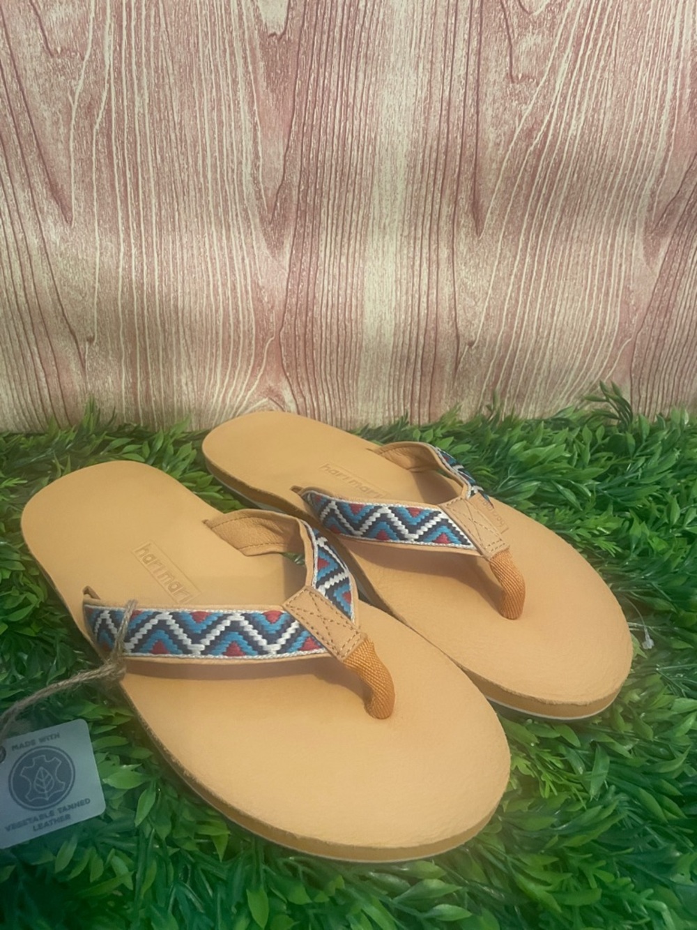 Hari Mari Men’s Fields Tan Flip Flop Sandals